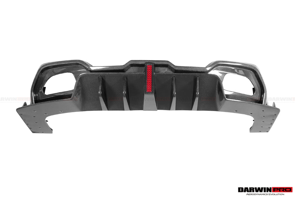 2019-2022 BMW 3 Series G20  G28 BKSS Style Carbon Fiber Rear Diffuser
