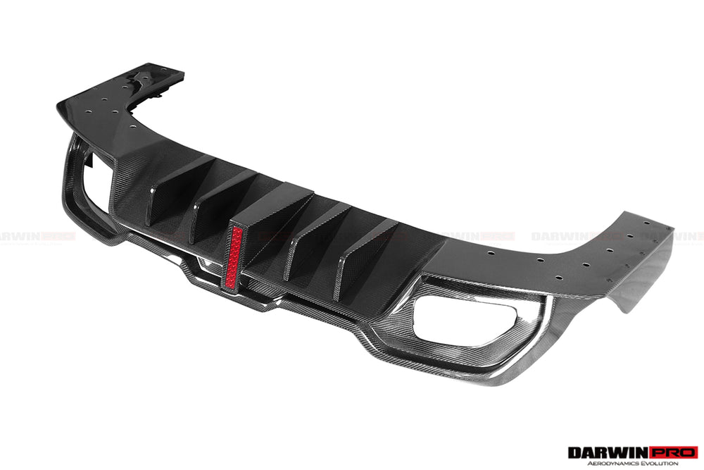 2019-2022 BMW 3 Series G20  G28 BKSS Style Carbon Fiber Rear Diffuser