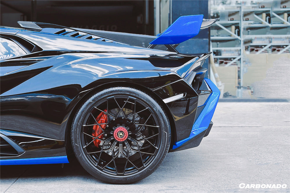 2021-UP Lamborghini Huracan STO Dry Carbon Fiber Trunk Spoiler - Carbonado