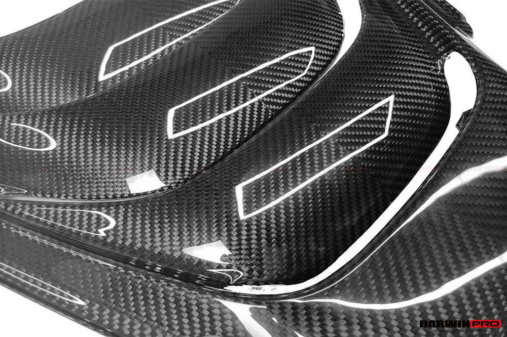 2017-2022 McLaren 720s Spyder Dry Carbon Fiber Engine Cover Replacement