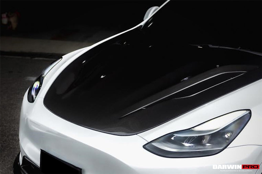2020-2023 Tesla Model Y IMP Performance Carbon Fiber Hood - DarwinPRO Aerodynamics