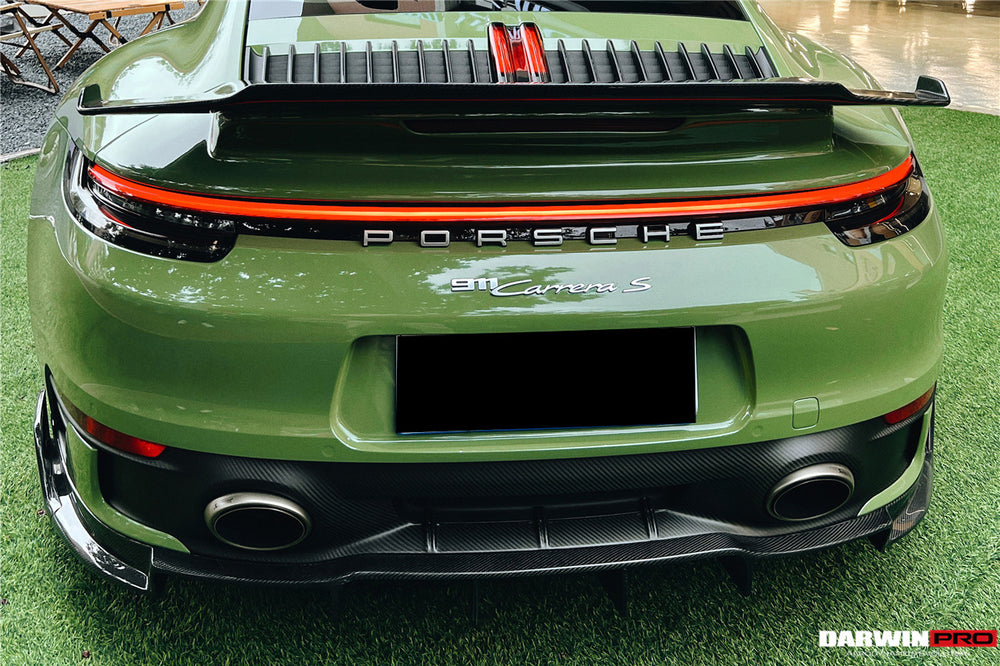 2019-2023 Porsche 911 992 Carrera/Targa S/4/4S/GTS SD-Sport Design Rear Lip (Dont Fit Normal Bumper) - DarwinPRO Aerodynamics