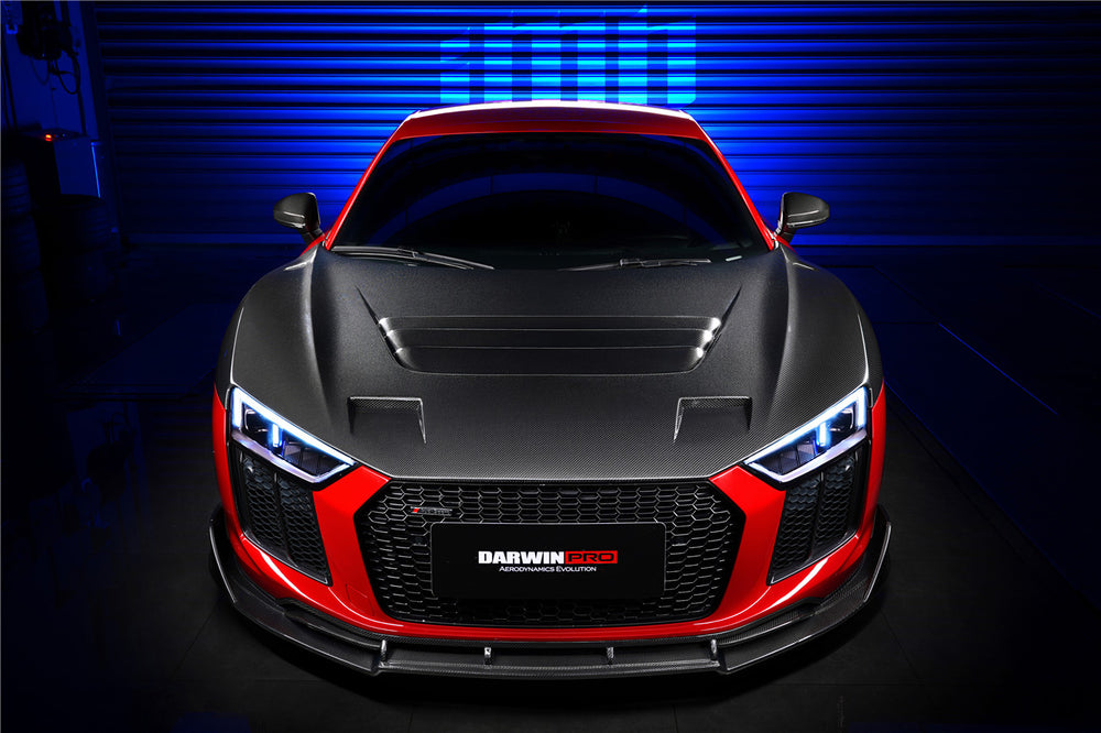 2016-2023 Audi R8 Coupe/Spyder iMP Performance Carbon Fiber Hood - DarwinPRO Aerodynamics