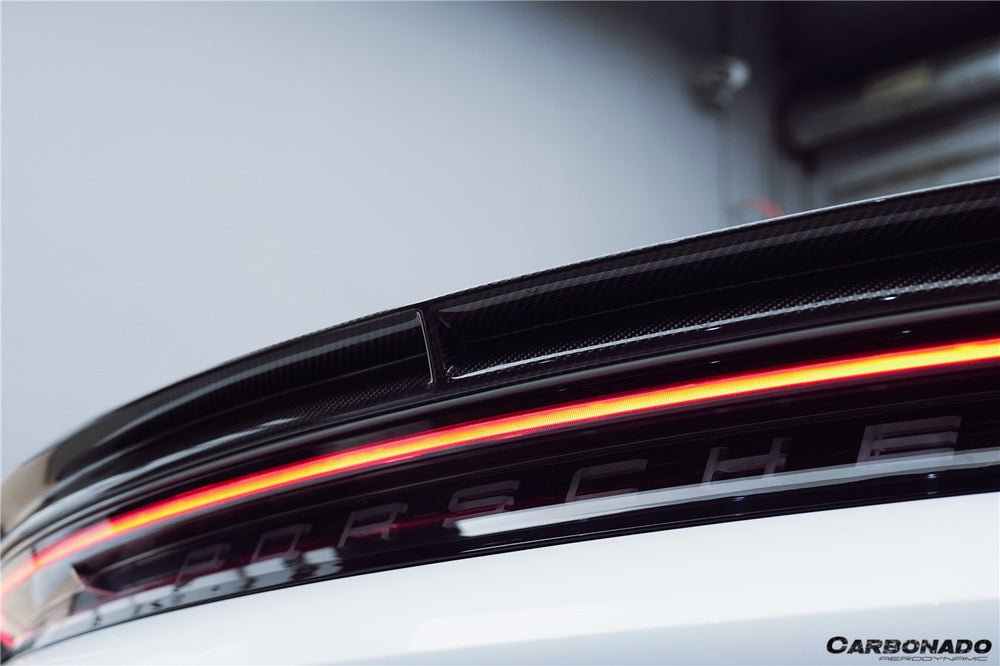 2019-2023 Porsche Taycan/4/4S/GTS/TURBO CADO Style Trunk Spoiler - Carbonado