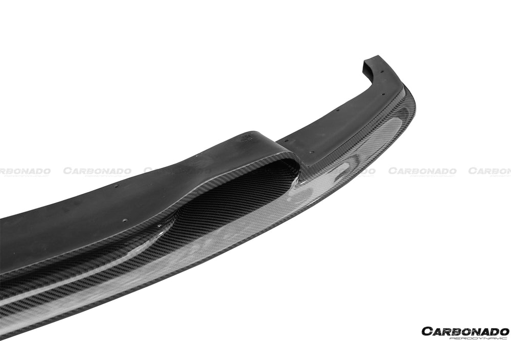2013-2019 BMW 3 Series F30 F35 VA Style Carbon Fiber Front Lip (For MT Rear Bumper only)