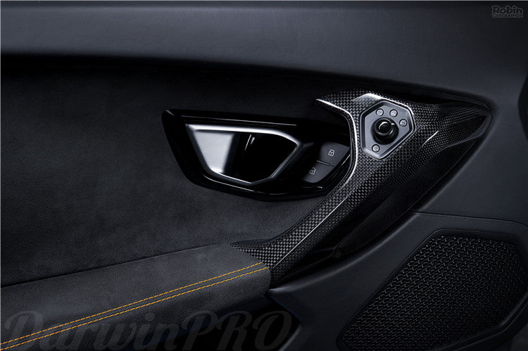 2015-2022 Lamborghini Huracan LP610 & LP580 Autoclave Carbon Fiber Door Handle - DarwinPRO Aerodynamics