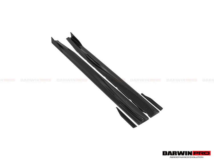 2008-2022 Nissan GTR R35 EBA BKSS Style Carbon Fiber Side Skirts - DarwinPRO Aerodynamics