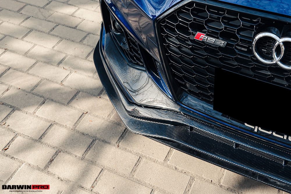 2017-2019 Audi RS4 B9 Front Bumper Trim Lip - DarwinPRO Aerodynamics