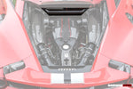  2015-2022 Ferrari 488 GTB/488 PISTA/F8 Dry Carbon Fiber Inner Underscreen panel Replacemnt 