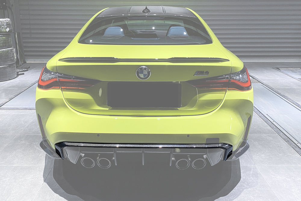 2021-UP BMW M4 G82/G83 M3 G80 Carbon Fiber Rear Diffuser Trim Replacement Lip