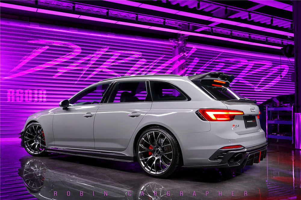 2017-2022 Audi RS4 B9/B9.5 S4 B9 BKSSII Style Roof Spoiler - DarwinPRO Aerodynamics