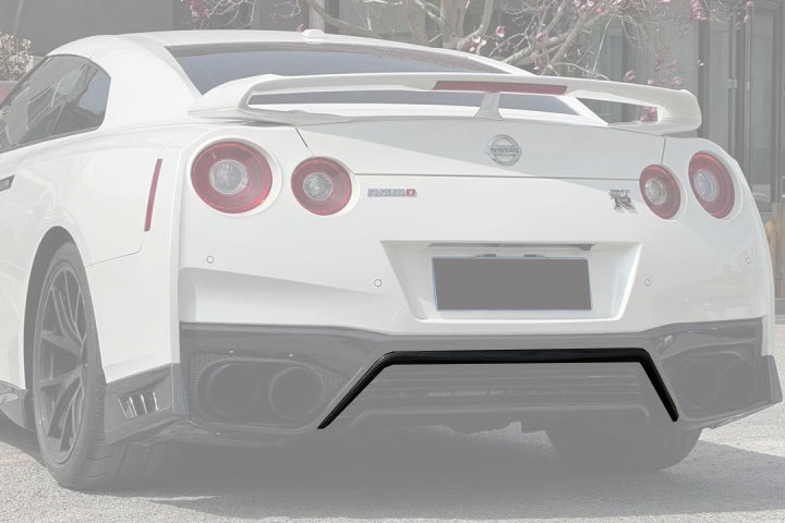 2017-2022 Nissan GTR R35 EBA  Carbon Fiber Rear Diffuser Valance - DarwinPRO Aerodynamics