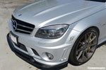  2008-2011 Mercedes Benz W204 C63 AMG AK Style Carbon Fiber Front Lip - Carbonado 
