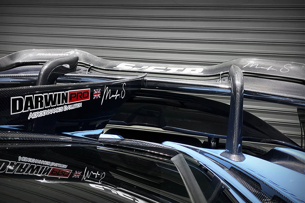 2017-2022 McLaren 720s Se²GTR Style Carbon Fiber Trunk Wing - DarwinPRO Aerodynamics