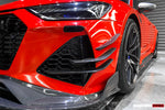  2019-2023 Audi RS6 Avant C8 IMP Performance Front Canards - DarwinPRO Aerodynamics 