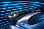  2010-2015 Mercedes Benz W197 SLS AMG BKSS Style Carbon Fiber Trunk Spoiler - DarwinPRO Aerodynamics 