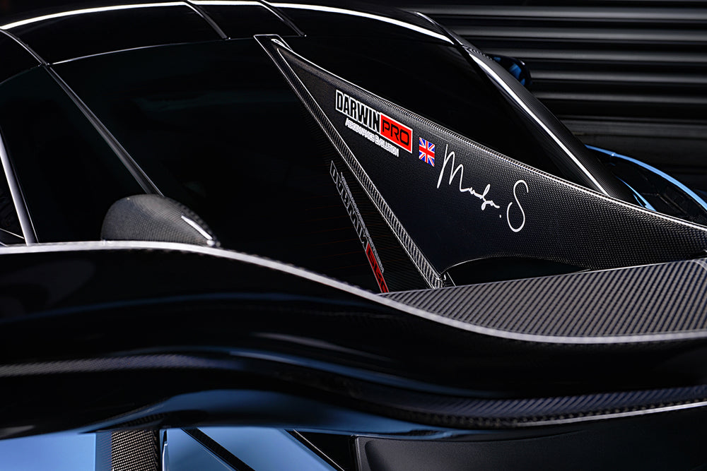 2017-2021 McLaren 720s Se²GTR Style Trunk Wing w/ Side Caps - DarwinPRO Aerodynamics