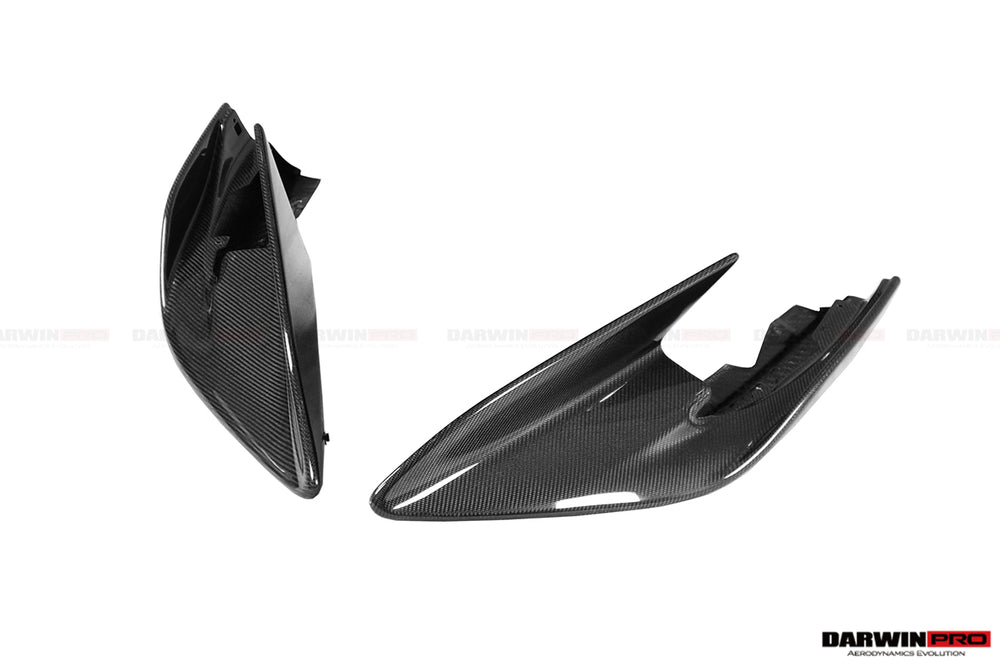 2018-2021 McLaren 600lt Carbon Fiber Front Lip Side Splitter - DarwinPRO Aerodynamics