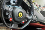  2015-2020 Ferrari 488 GTB/Spyder Dry Carbon Fiber Paddles Shift - DarwinPRO Aerodynamics 