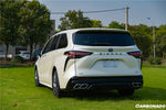  2021 UP Toyota Sienna Thunder Style PP Rear Diffuser with Tips - Carbonado 