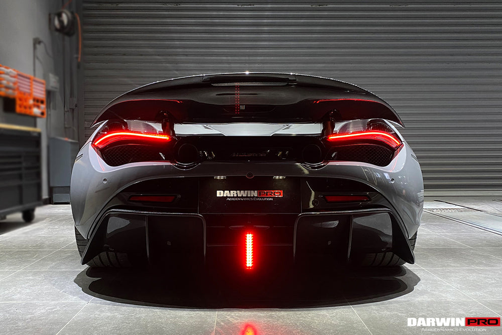 2017-2021 McLaren 720s Se²NWB Style Carbon Fiber Trunk Spoiler - DarwinPRO Aerodynamics