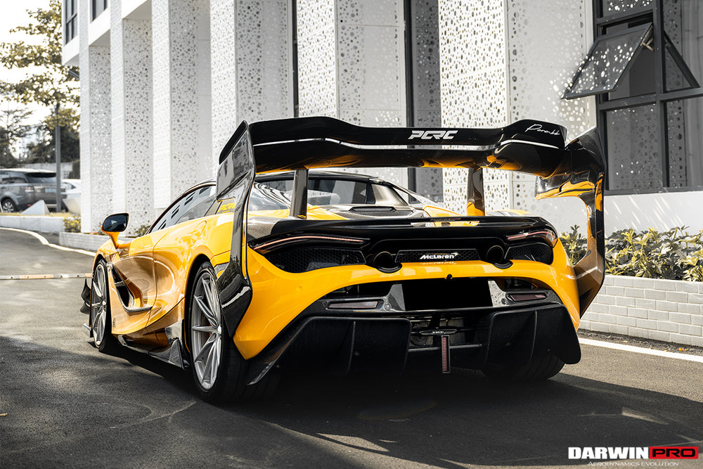 720s Rear Diffuser 2017-2021 McLaren 720s Se²NWBII Style Carbon Fiber Rear Diffuser ...