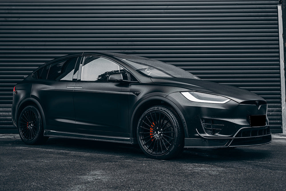 2019-2021 Tesla X SUV RZS Style Carbon Fiber Full Kit