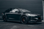  2019-2021 Tesla X SUV RZS Style Carbon Fiber Full Kit 