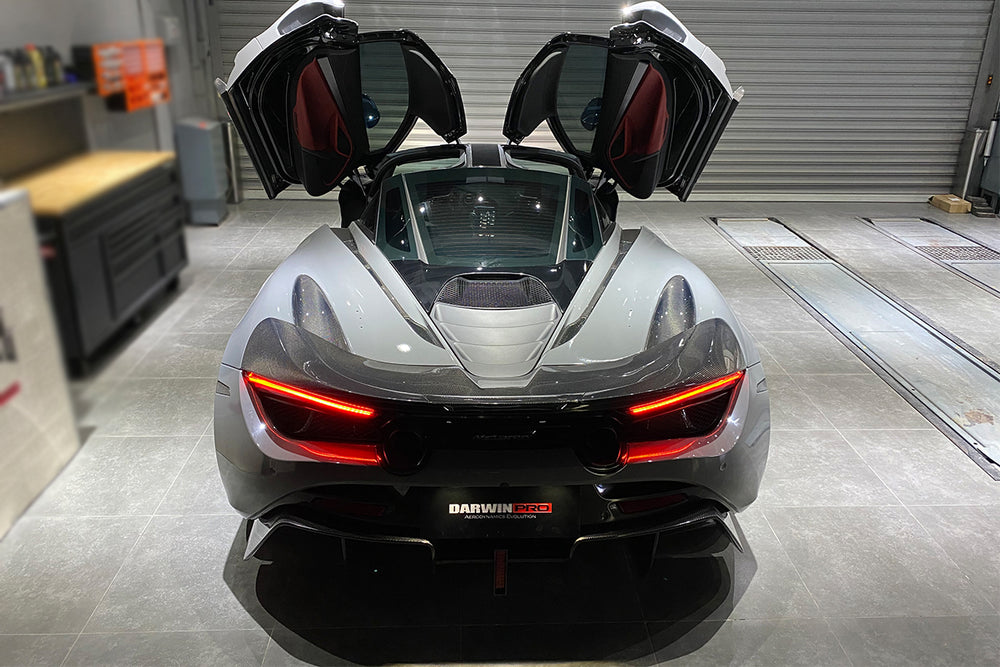 2017-2021 McLaren 720s Se²NWB Style Carbon Fiber Trunk Spoiler - DarwinPRO Aerodynamics