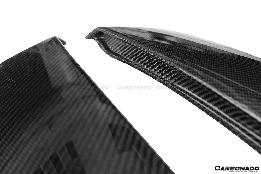 2014-2017 Ford Mustang Rsh Style Carbon Fiber Quarter Panel Side Scoops - Carbonado