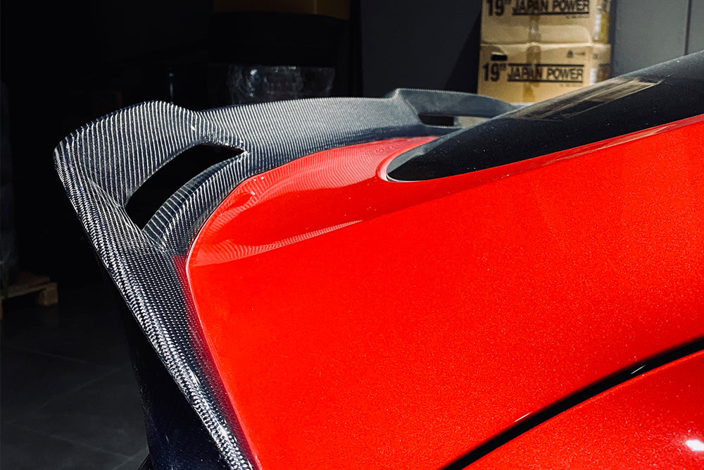 2020-2023 Tesla Model Y IMP Performance Carbon Fiber Trunk Spoiler - DarwinPRO Aerodynamics