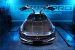  2010-2015 Mercedes Benz W197 SLS AMG BKSS Style Carbon Fiber Hood - DarwinPRO Aerodynamics 