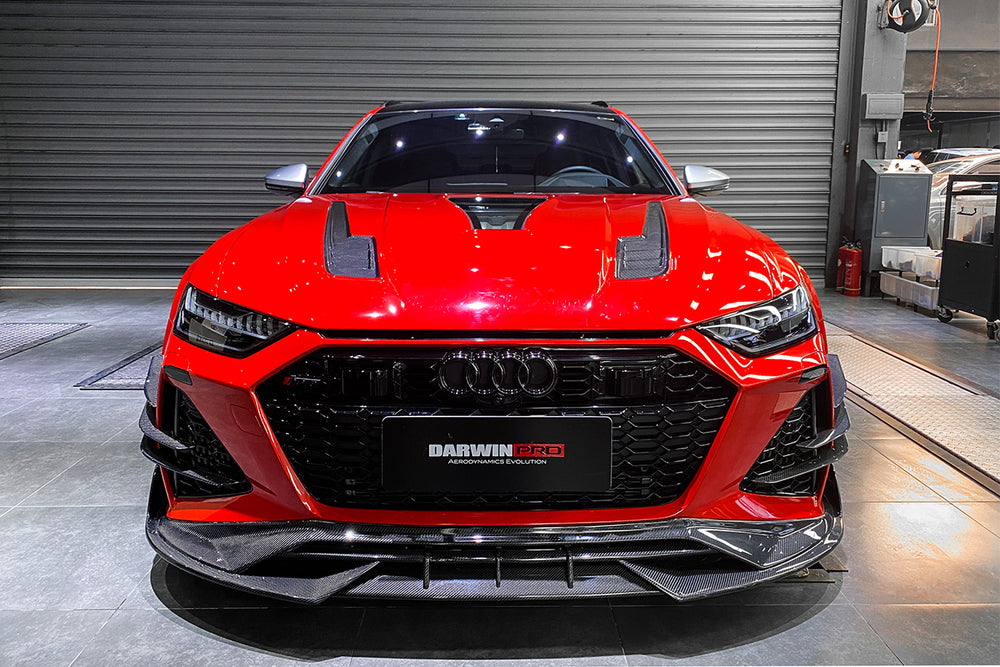 2019-2023 Audi RS6 Avant C8 IMP Performance Front Lip - DarwinPRO Aerodynamics