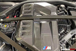  2021-UP BMW M3 G80 M4 G82/G83 DRY Carbon Fiber Engine Cover - DarwinPRO Aerodynamics 