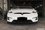  2016-2021 Tesla X SUV RZS Style Carbon Fiber Front Lip - Carbonado 