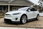  2016-2021 Tesla X SUV RZS Style Carbon Fiber Side Skirts - DarwinPRO Aerodynamics 