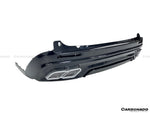  2021 UP Toyota Sienna Thunder Style PP Rear Diffuser with Tips - Carbonado 