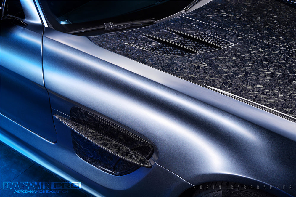 2010-2015 Mercedes Benz W197 SLS AMG BKSS Style Carbon Fiber Hood - DarwinPRO Aerodynamics