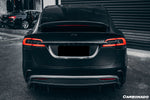  2016-2021 Tesla X SUV RZS Style Carbon Fiber Trunk Spoiler - Carbonado 