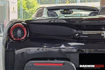  2015-2020 Ferrari 488 Spyder Pista Style Rear Bumper & Wing - DarwinPRO Aerodynamics 