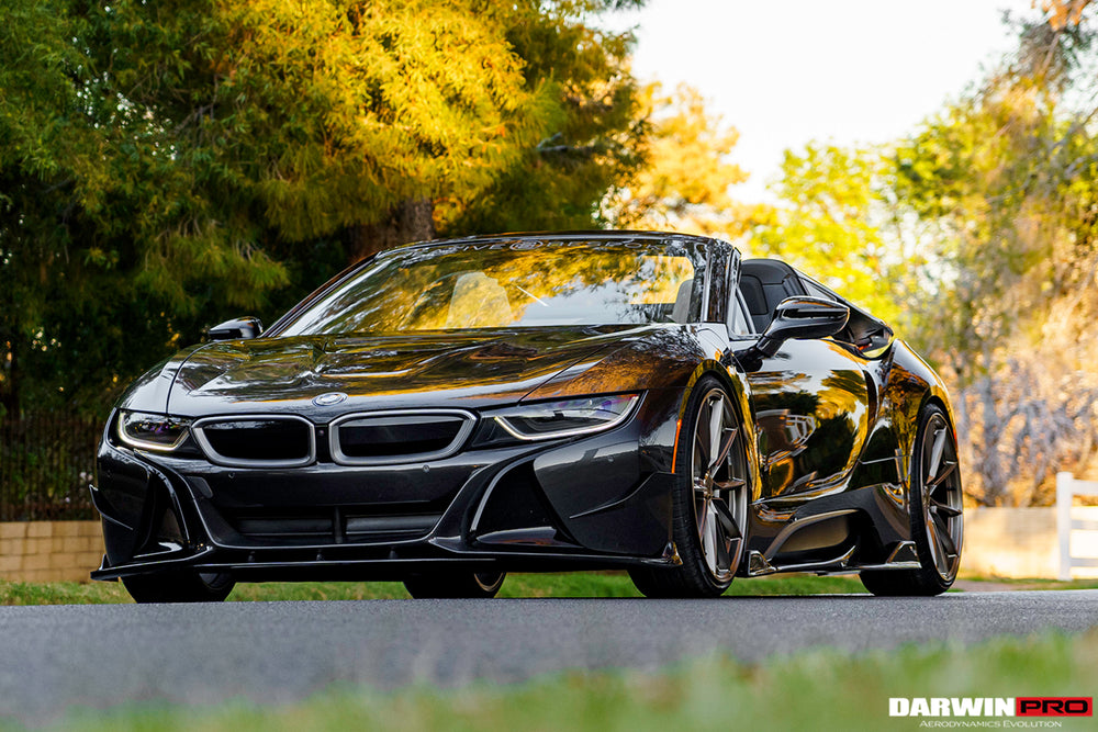 2014-2018 BMW i8 BZK Carbon Fiber Front Canards - DarwinPRO Aerodynamics