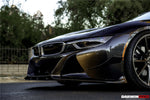  2014-2018 BMW i8 BZK Carbon Fiber Front Lip Splitter - DarwinPRO Aerodynamics 