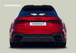  2019-2022 Audi RS6 Avant C8 BKSS Style Rear Diffuser - DarwinPRO Aerodynamics 