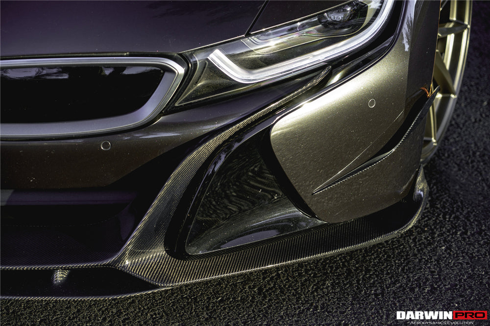 2014-2018 BMW i8 BZK Carbon Fiber Front Lip Splitter - DarwinPRO Aerodynamics