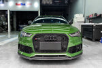  2013-2018 Audi RS6 Avant Carbon Fiber Carbon Fiber Front Lip - DarwinPRO Aerodynamics 