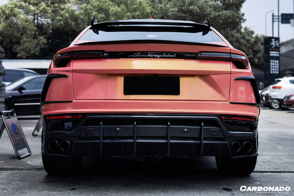 2018-2022 Lamborghini URUS TC Style Dry Carbon Fiber Trunk Spoiler Wing - Carbonado