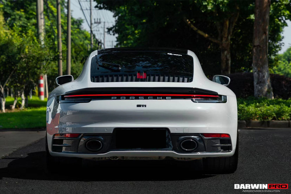 2019-2023 Porsche 911 992 Carrera S/4/4S/Targa/Cabriolet BKSS Style Trunk Wing - DarwinPRO Aerodynamics