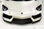  2011-2016 Lamborghini Aventador LP700 Coupe/Roadster DC Style Carbon Fiber Front Lip - Carbonado 