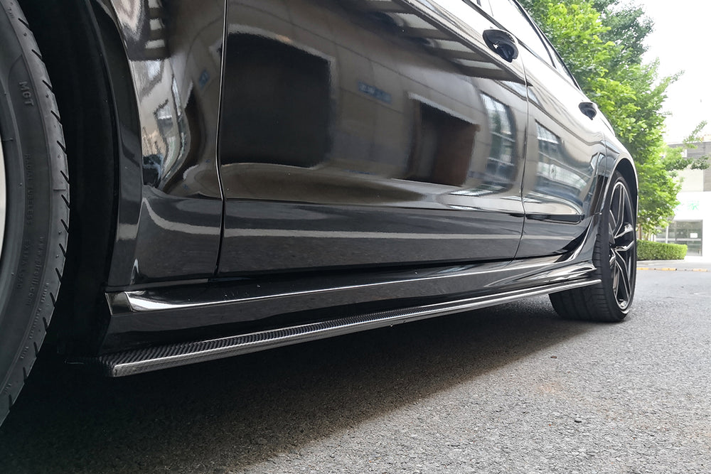 1612 - Spiegelkappen Carbon passend für AUDI C7 4G RS6 S6 A6 2013-2018 ohne  Lane Assist