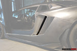  2011-2016 Lamborghini Aventador LP700 Coupe BKSS Style Carbon Fiber Quarter Panel Fender Vent Inside - DarwinPRO Aerodynamics 